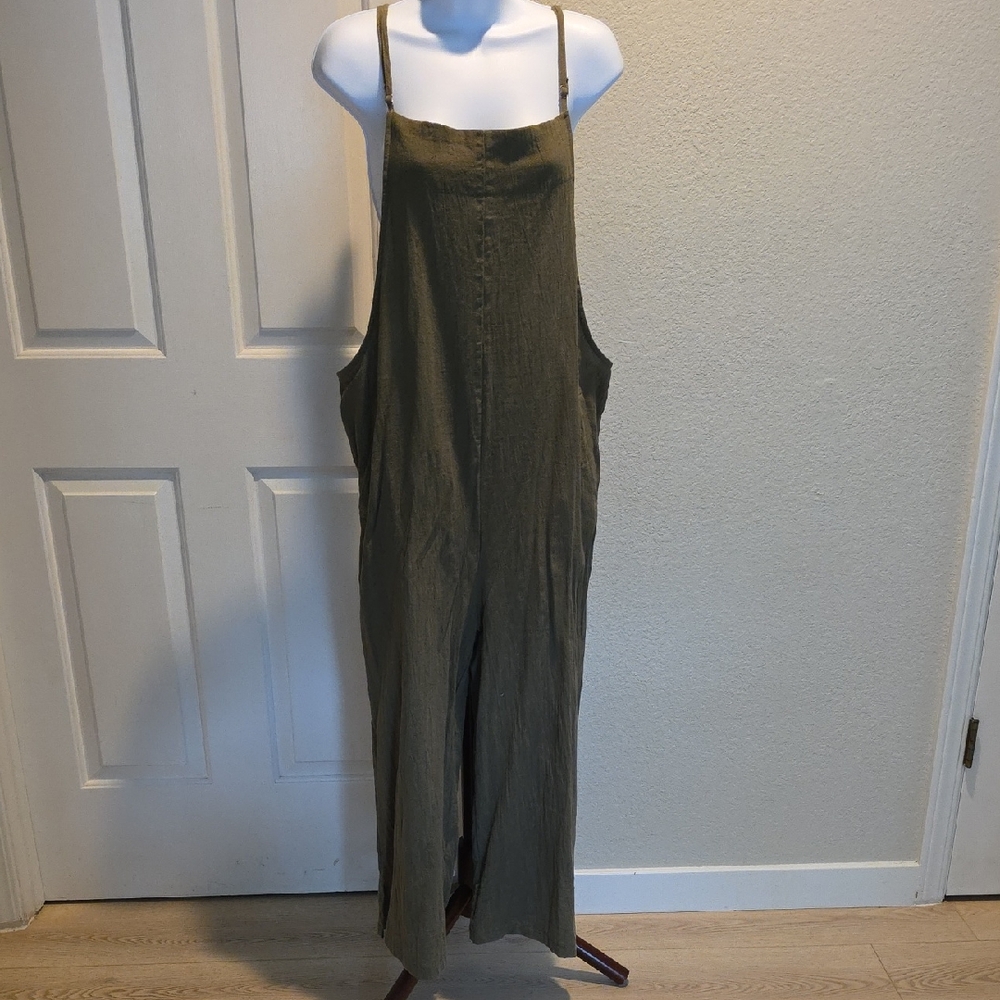 Olive Green Jumpsuit